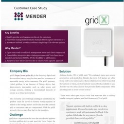 OTA Software Updates for Smart Energy (gridX) - Mender Industrial IoT Case Study